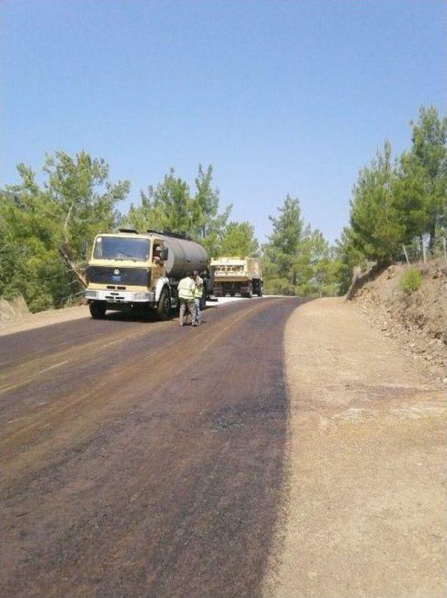 Alanya Belediyesi’nden Beldibi Mahallesi’e Asfalt