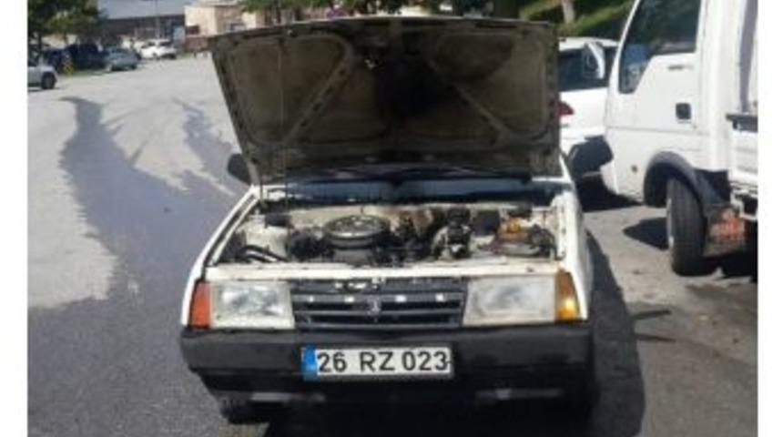 Eskişehir&rsquo;de Oto Yangını