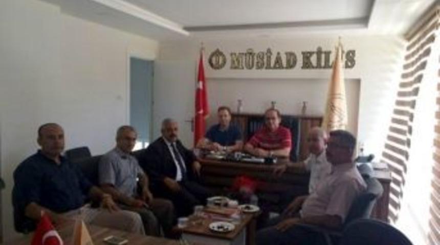 Sgk M&uuml;d&uuml;r&uuml; Akkaş, M&uuml;siad Kilis Şubesi&rsquo;ni Ziyaret Etti