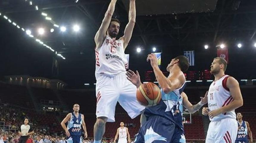 A Milli Erkek Basketbol Takımı, Bosna Hersek'i 66 - 58 Yendi