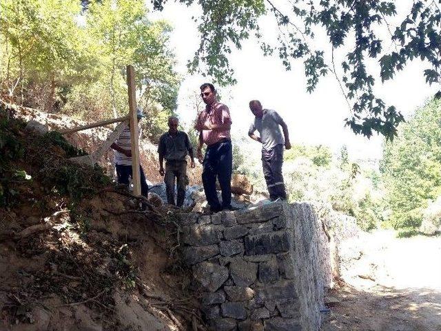 Başkan Ümmet Akın, Çalışmaları Yerinde İnceledi