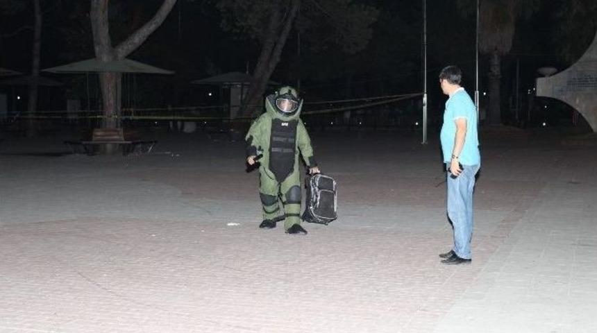 Ş&uuml;pheli Bavul F&uuml;nye İle Patlatıldı