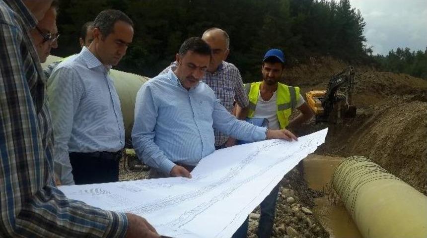 Naras Barajı Sulamasının Y&uuml;zde 75&rsquo;i Tamamlandı