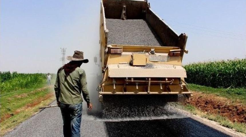 Ceylanpınar D&uuml;zova Ve Yeşiltepe Yolları Asfaltlandı