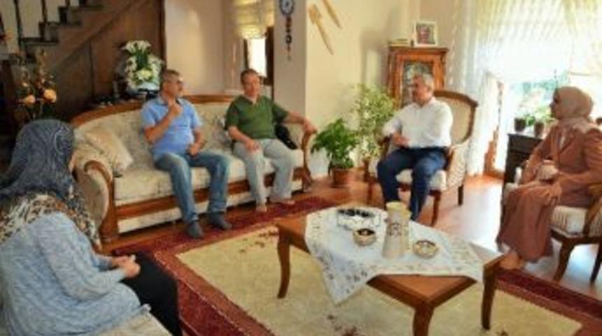 Başkan Baran&rsquo;dan Şehit Ailesine Taziye Ziyareti