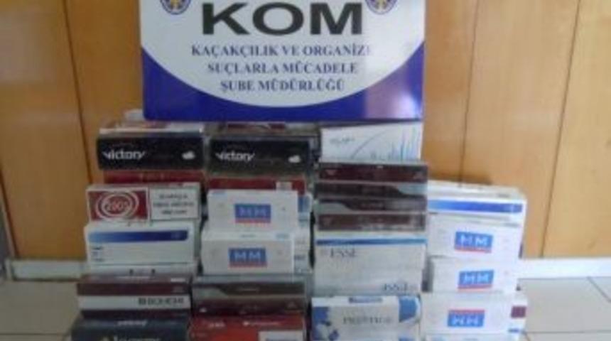 Eskişehir&rsquo;de 2 Bin 20 Paket Ka&ccedil;ak Sigara Ele Ge&ccedil;irildi