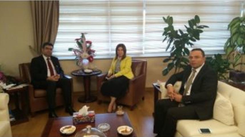Ak Heyetten Bakan Yardımcısına Ziyaret