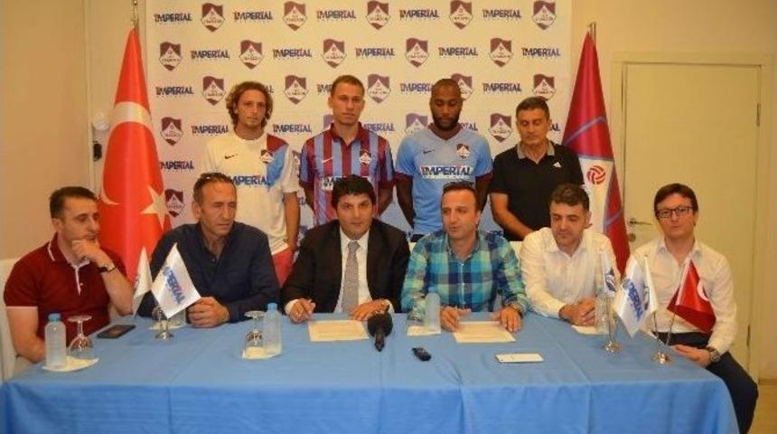 1461 Trabzon Takımı Forma G&ouml;ğ&uuml;s Reklamı İ&ccedil;in İmperial Hastanesiyle Anlaştı