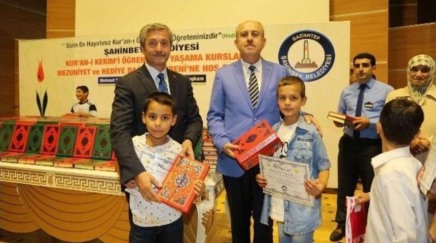 Şahinbey&rsquo;in Kuran Kurslarından 8 Bin 802 Kursiyer Mezun Oldu