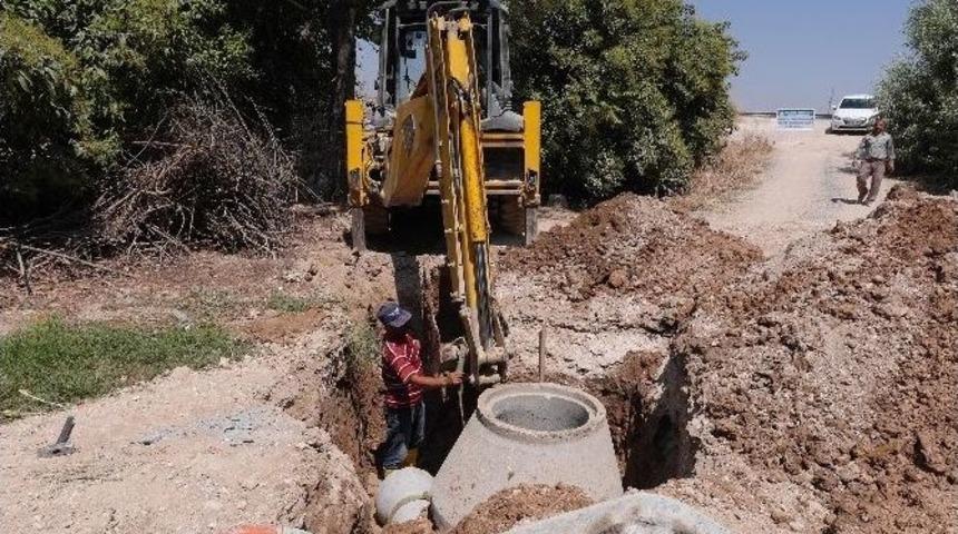 Haliliye Belediyesi Drenaj &Ccedil;alışması Başlattı