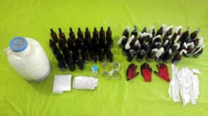 Mezarlıkta 33 Molotof Ele Ge&ccedil;irildi