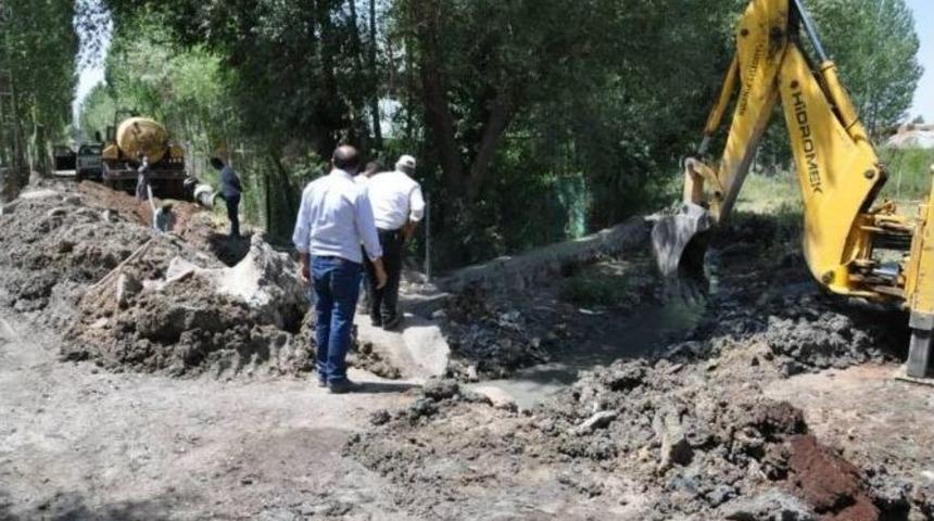 Bulanık&rsquo;ta Altyapı &Ccedil;alışması