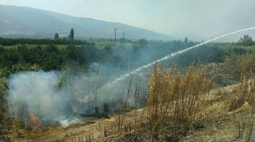 Kuyucak&rsquo;ta Anız Yangını