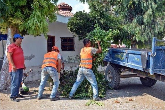 Noel Baba Meydanı’nda Temizlik Ve Bakım Çalışması Yapıldı 1