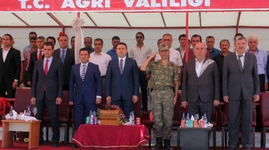 Ağrı&rsquo;da Sosyal Bilimler Lisesi Ve Pansiyonunun Temeli Atıldı