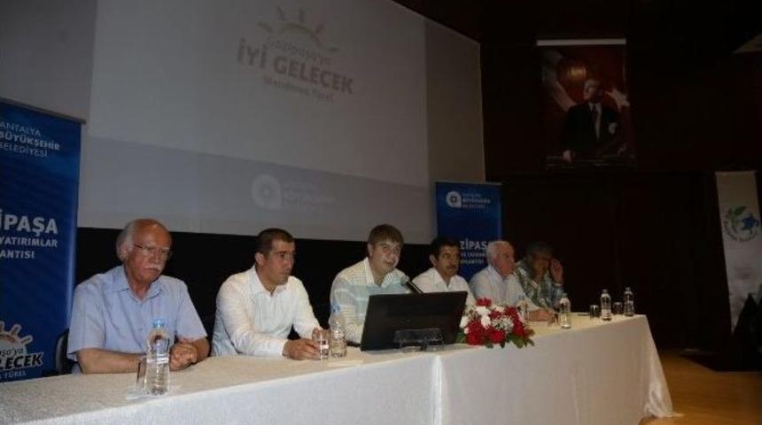 T&uuml;rel&rsquo;den Gazipaşa&rsquo;ya K&uuml;lt&uuml;r Merkezi, Mezbaha Ve Yeni Hal M&uuml;jdesi