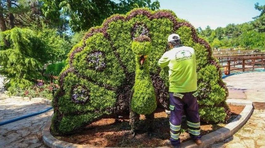 D&uuml;l&uuml;k Tabiat Parkı Hayvan Simgeleriyle S&uuml;sleniyor