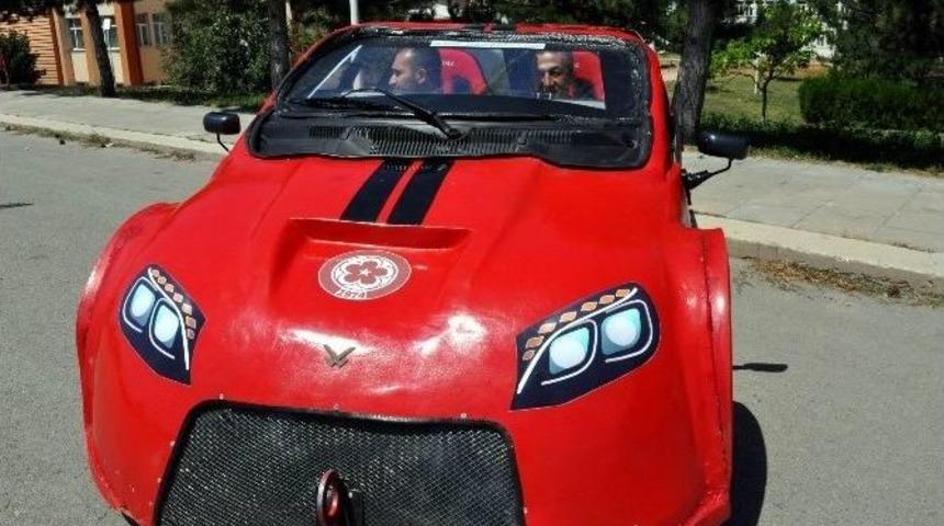 Elektrikli Otomobil &ldquo;kangal V1&rdquo; Test S&uuml;r&uuml;ş&uuml;ne &Ccedil;ıktı