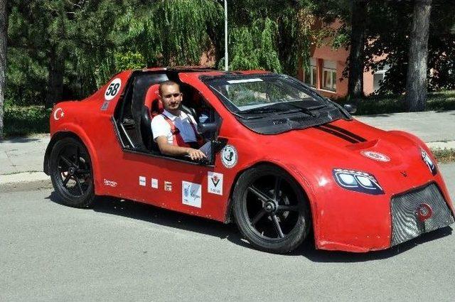 Elektrikli Otomobil &ldquo;kangal V1&rdquo; Test S&uuml;r&uuml;ş&uuml;ne &Ccedil;ıktı 2