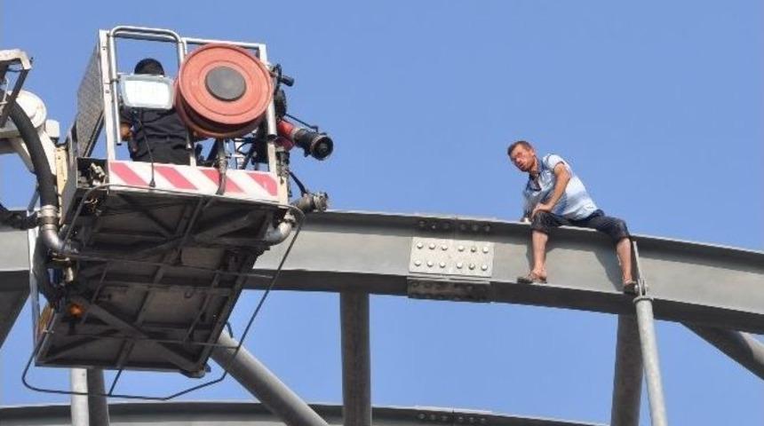 Kayınbabasına Kızdı İntihara Kalkıştı