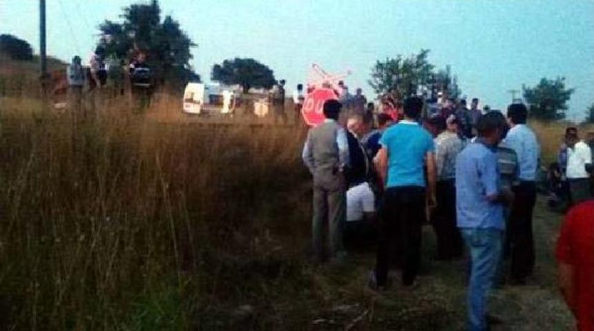 Artova'da Y&uuml;k Treni Trakt&ouml;re &Ccedil;arptı: 1 &Ouml;l&uuml;