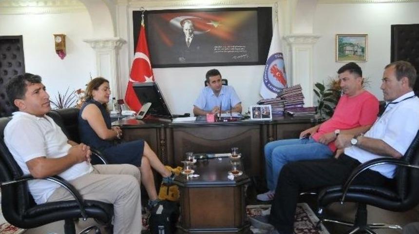 A&ccedil;gd&rsquo;den Kaymakam &Ouml;zer&rsquo;e Hoş Geldin Ziyareti