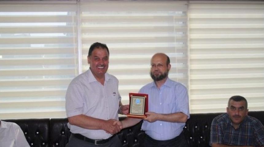 D&uuml;zce&rsquo;den Tayin Olan M&uuml;ft&uuml; Yardımcılarına Veda Yemeği