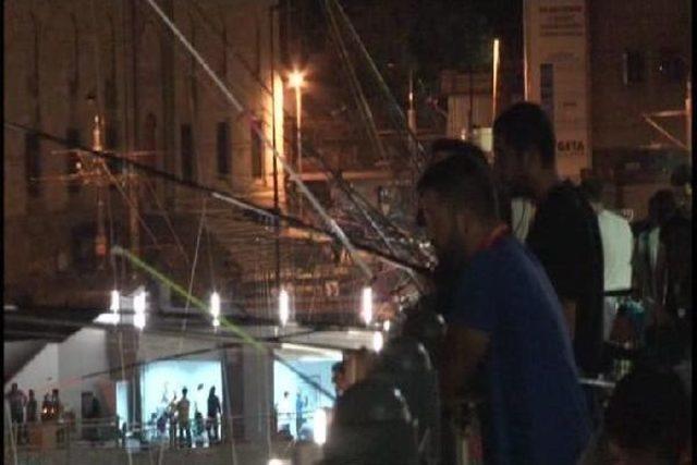 Galata K&ouml;pr&uuml;s&uuml; nde Saksı Operasyonu 1