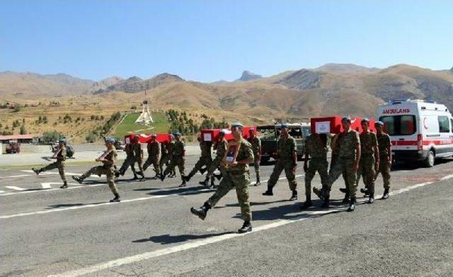 Şehitler Için Hakkari Ve Van'da Tören (2)- Yeniden