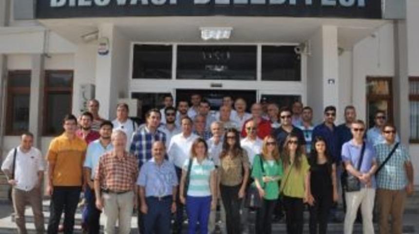 Başkan Toltar, İmo&rsquo;lu Meslektaşlarıyla K&ouml;pr&uuml;y&uuml; Gezdi