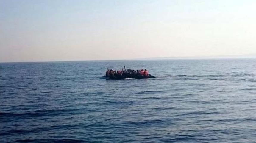 Ayvacık'ta Sahil G&uuml;venlik 245 Ka&ccedil;ak Yakaladı