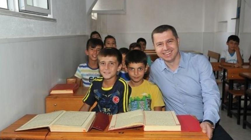 Başkan Kuzu&rsquo;dan Kur&rsquo;an Kursu &Ouml;ğrencilerine Ziyaret