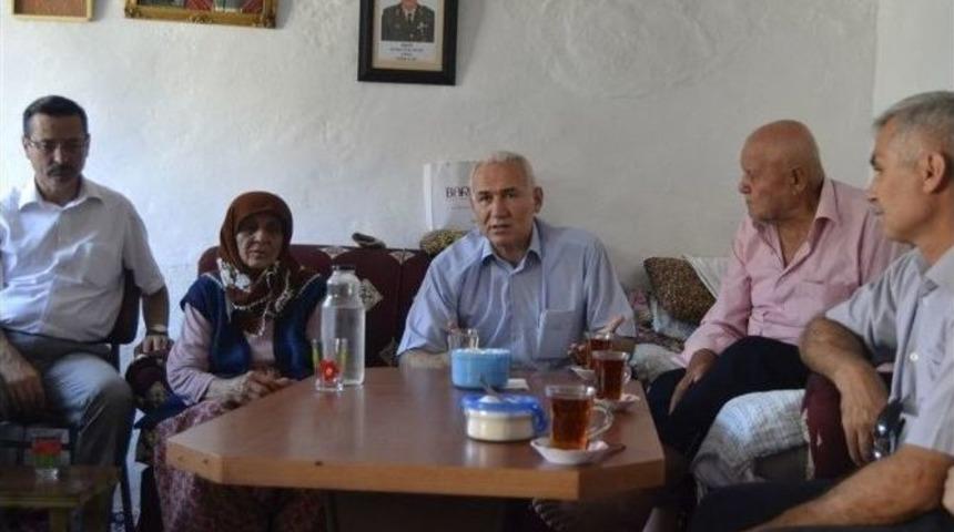 Ergin&rsquo;den Şehit Ailesine Ziyaret