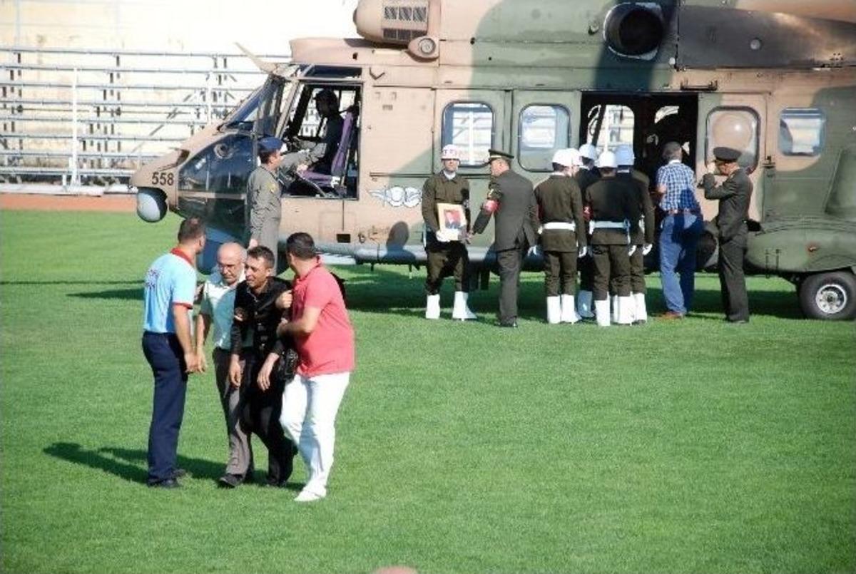 Şehidin Cenazesi Tokat&rsquo;a Getirildi