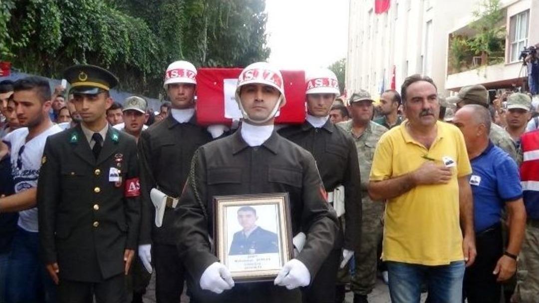 Şehit Astsubay Osmaniye&rsquo;de Toprağa Verildi