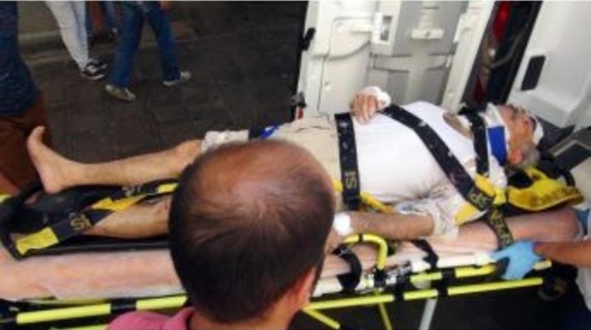 Evini Boyarken İkinci Kattan D&uuml;şt&uuml;