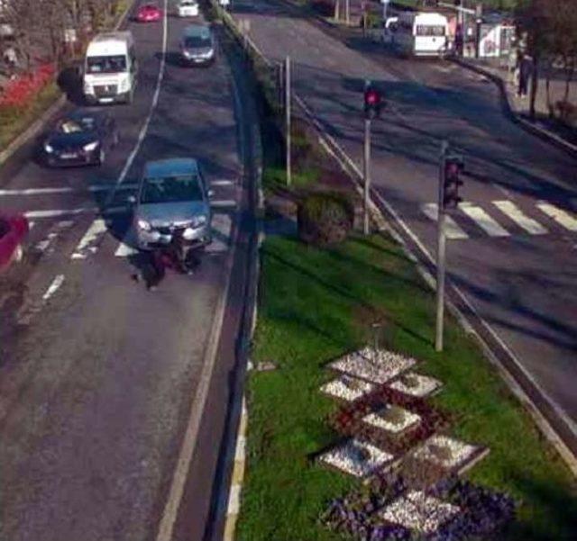 Ordu'da Trafik Kazaları Ve Yaya Kazaları Mobese Kameralarında