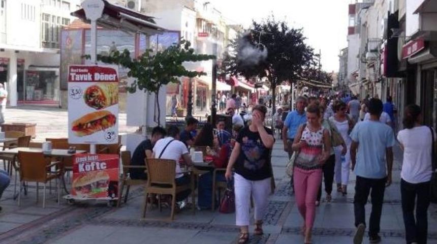 Edirde'de Belediye, Caddeye Serinletme Sistemi Kurdu