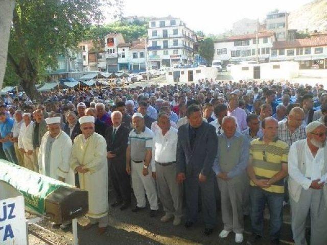 Bitlis Valisi Öztürk'ün Trafik Kazasında Ölen Annesi Toprağa Verildi