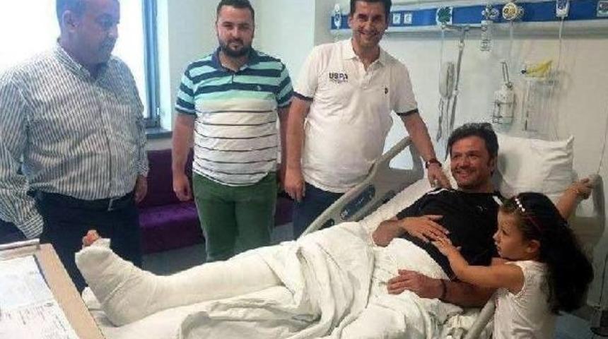 İhracat&ccedil;ı Başkan Atv Ile Kaza Yaptı