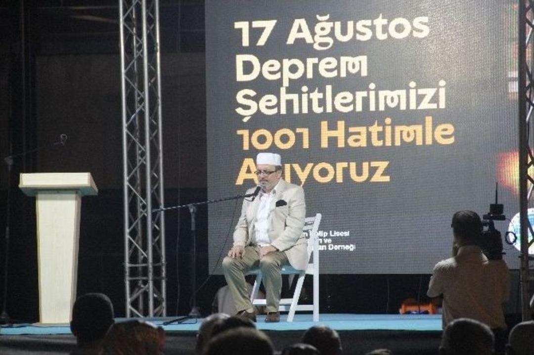 Marmara Depremi&rsquo;nin 16. Yılında Dualar G&ouml;zyaşlarına Karıştı