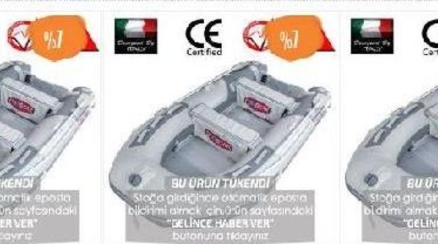 M&uuml;lteci Akını Lastik Bot Ve Can Yeleği Satışlarını Patlattı