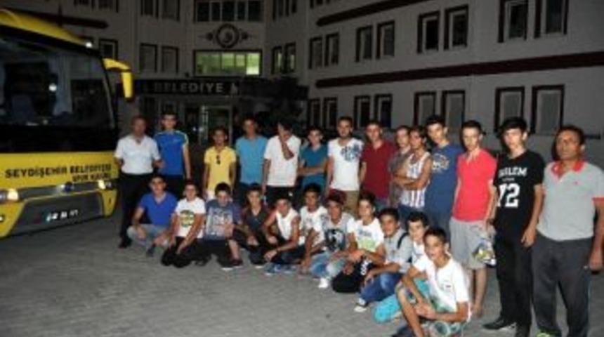 Seydişehir&rsquo;den 20 &Ouml;ğrenci Eğitim Kampına G&ouml;nderildi