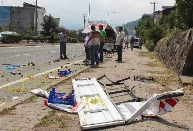 Ordu’da Zincirleme Kaza: 1 Yaralı