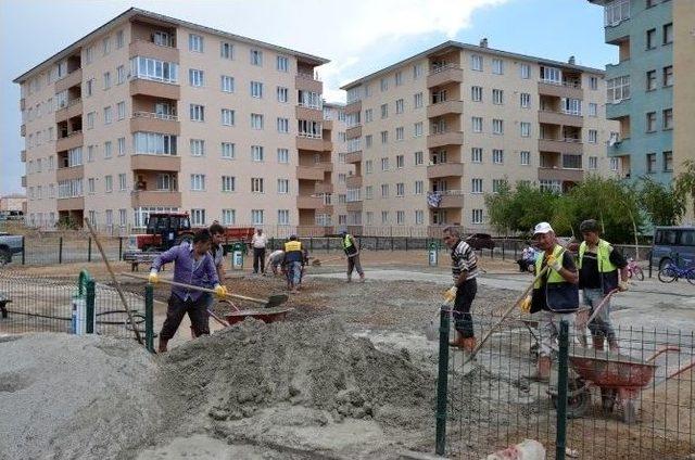 Palandöken Belediyesi 4 Yeni Park Yapıyor…