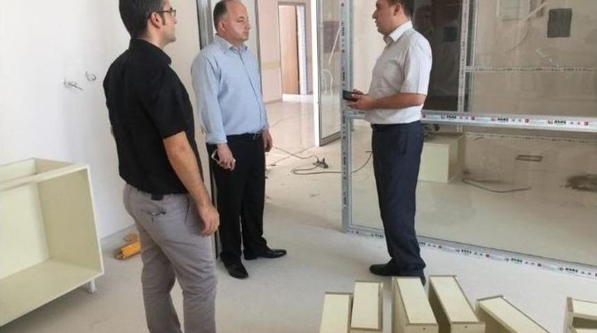 &Ccedil;iftlik İl&ccedil;e Devlet Hastanesi Yapımında Sona Yaklaşıldı