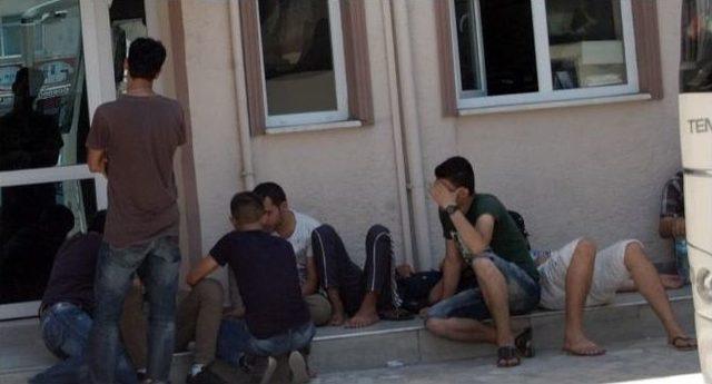 Lapseki&rsquo;de 50 Suriyeli Yakalandı 1