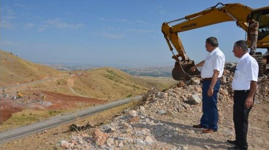 Başkan G&uuml;rkan, Konkas&ouml;r Tesisi Alanında İncelemede Bulundu