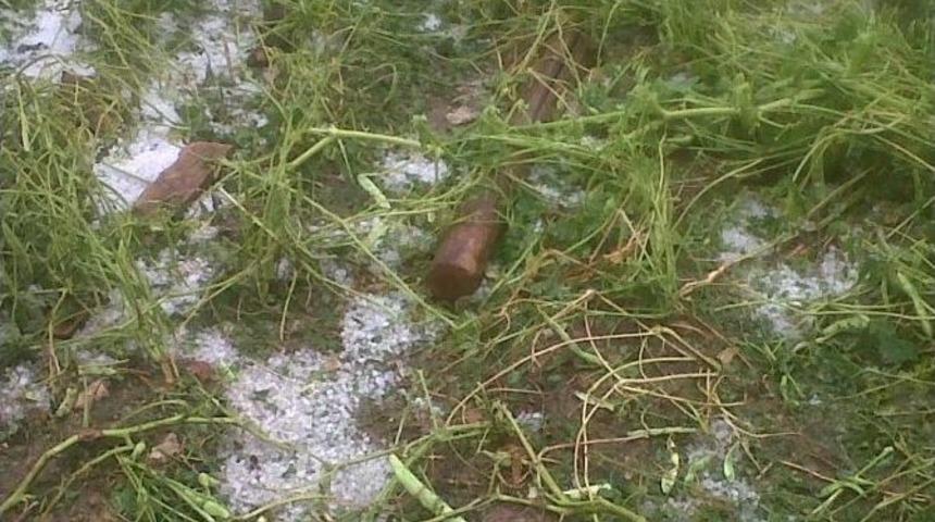 Ağlı’da Dolu Yağışı, Hayatı Olumsuz Etkiledi