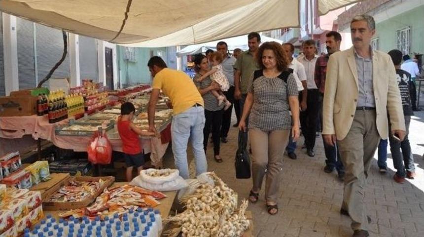 Derik&rsquo;te İlk Defa Semt Pazarı Kuruldu